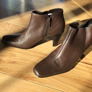 Ankle High Leather Boots